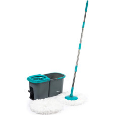 Beldray LA00000006UFEU7 Anti-Bac Dual Comaprtment Spin Mop & Refill Head