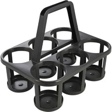 Keeeper Pudeļu turētājs Paco 6 pudelēm 34x26x28cm grafīta krāsā