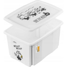 Keeeper Kaste ar vāku 45L Karolina &ldquo;Minions Bello&rdquo; 55,5x40x30cm balta