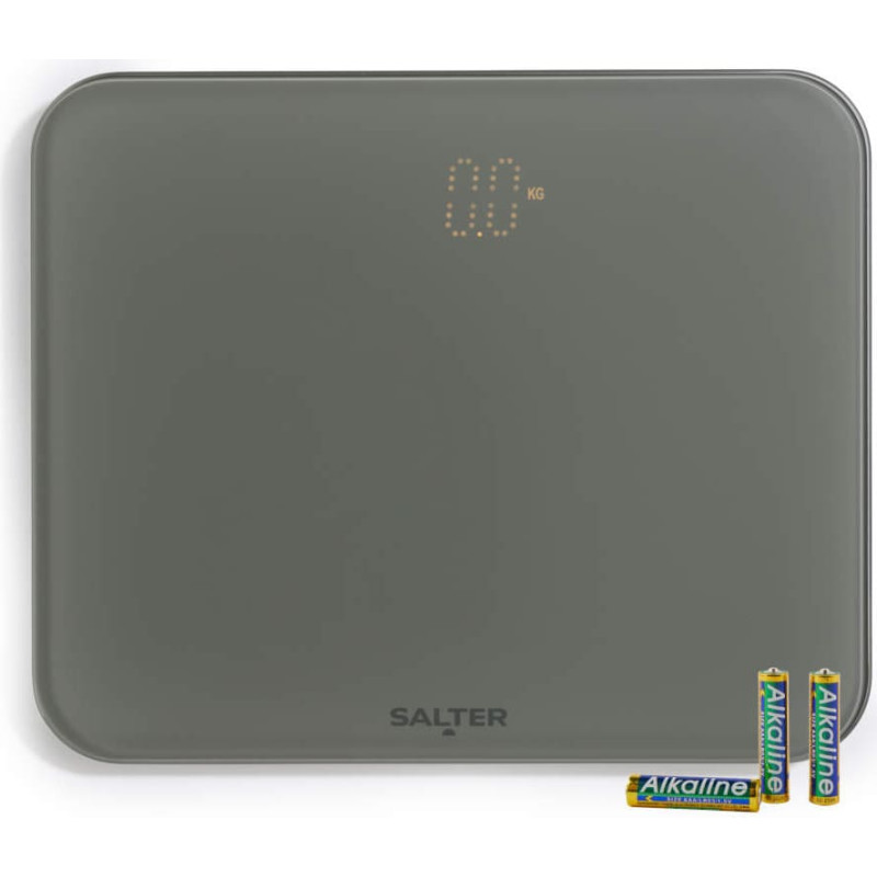 Salter 9204 GFEU12 Shadow Digital Bathroom Scale, Grey