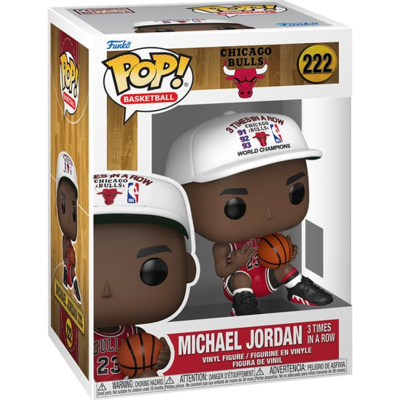Funko POP! Vinilinė figūrėlė: NBA - Michael Jordan 3 Times in a Row