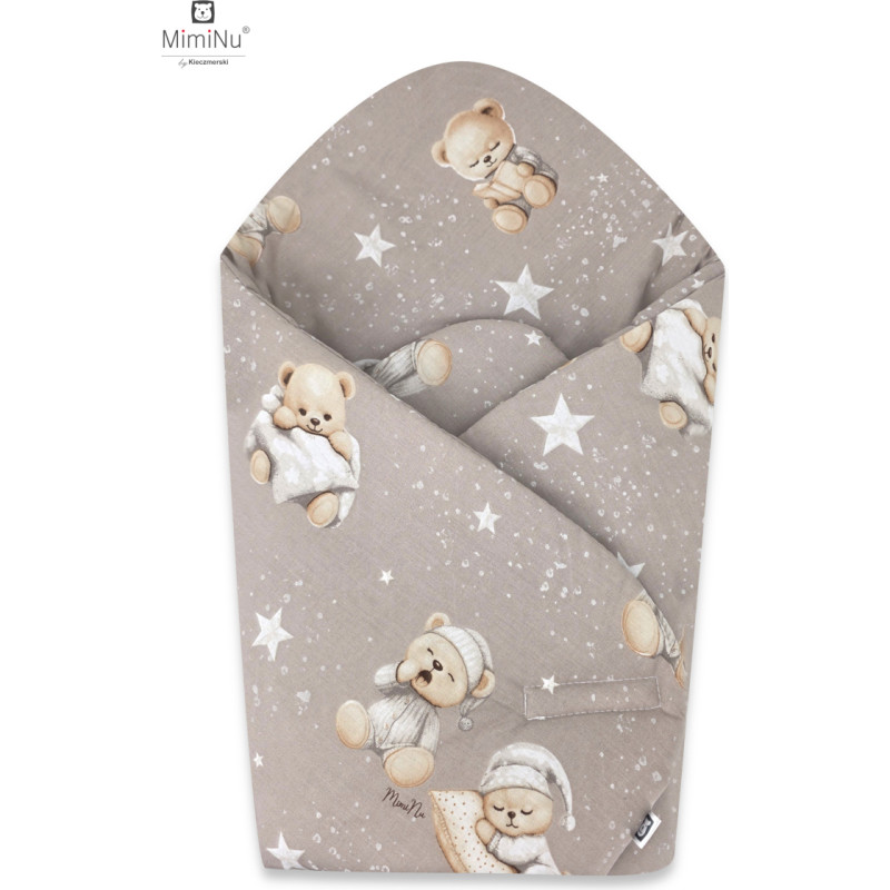 Miminu KIECZMERSKI Rożek usztywniony 75x75 cm MIMINU DESIGN Dobranocka beżowy