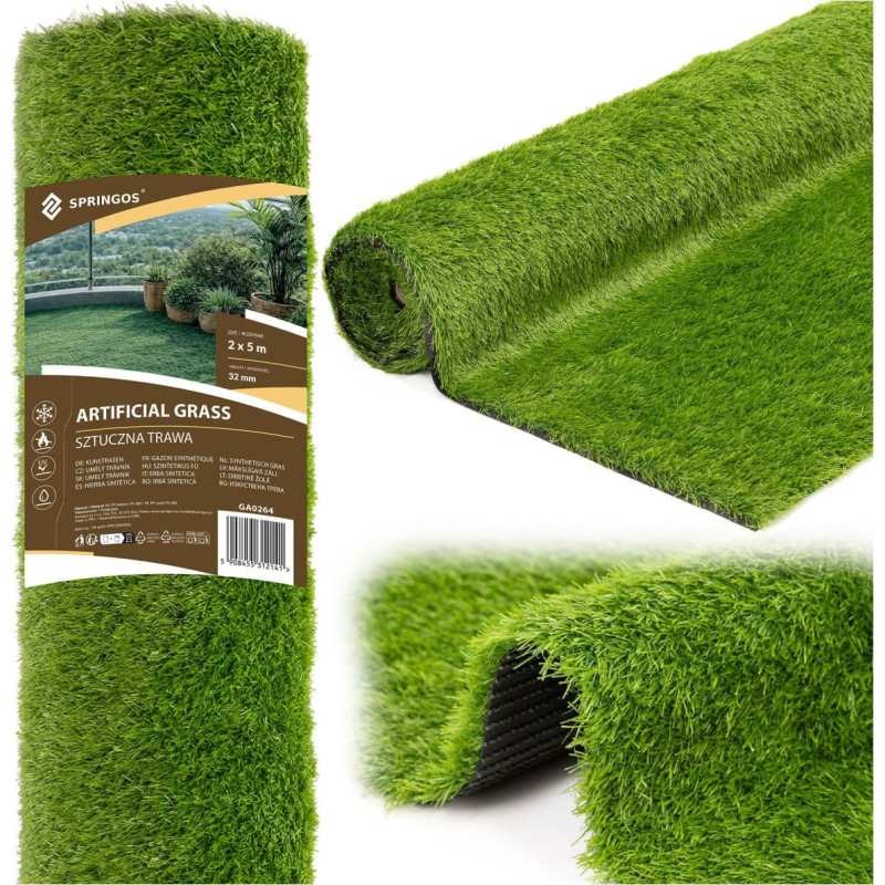 Springos Dirbtinė žolė 2 x 5 m GA0264