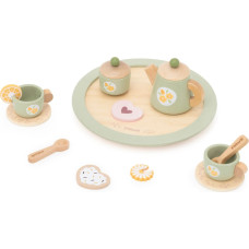 Viga Wooden Spring Tea Set - 15 pieces