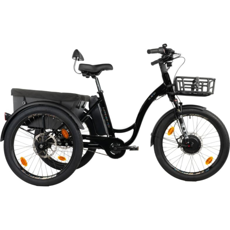 Leaderfox Three-wheel electric bicycle LEADER FOX Curtis X, Black