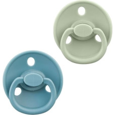Mombella P01227 Smoczek uspokajający Grzybek 2-pak Nile Blue - Swamp