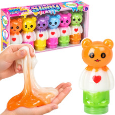 MASA MAGICZNA SLIME DWUKOLOROWA MIŚ