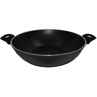 Ballarini Wok panna ar 2 rokturiem Ballarini 130 Ø36cm/4,5mm