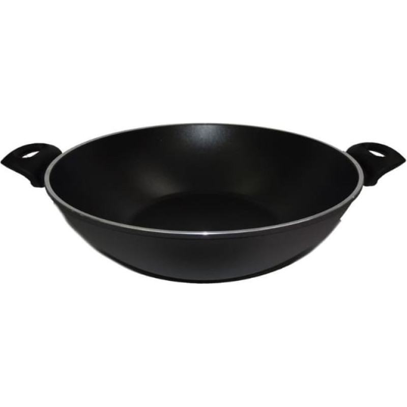 Ballarini Wok panna ar 2 rokturiem Ballarini 130 Ø36cm/4,5mm