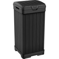 Keter Atkritumu tvertne Baltimore Refuse Bin 125L melna