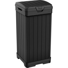 Keter Atkritumu tvertne Baltimore Refuse Bin 125L melna