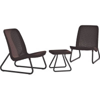 Keter Dārza mēbeļu komplekts Rio Patio Set brūns