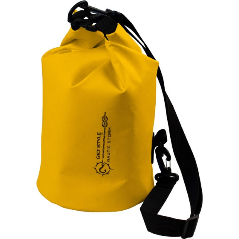 Gio`style Ūdensnecaurlaidīga termiskā soma Dry Bag Nautic Storm S 5L, Ø18,5x36cm, dzeltena