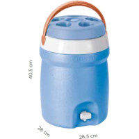 Gio`style Termoss 10,75L Fiesta 10 zils-oranžs