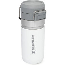 Stanley Termopudele The Quick Flip Water Bottle Go 0,47L balta