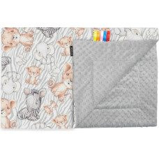 Ankras Sedziņa divpusēja MINKY Safari grey 75х100 cm