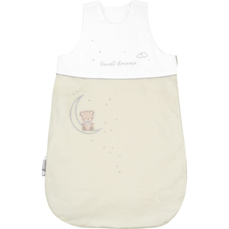 Winter sleeping bag Embroidered 6-18 m Dream Big Beige