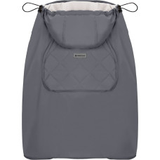 Universal winter cover for carrier and stroller Grey