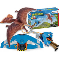 Schleich 41467 Pościg z Plecakiem Odrzutowym JetPack Dinosaurs