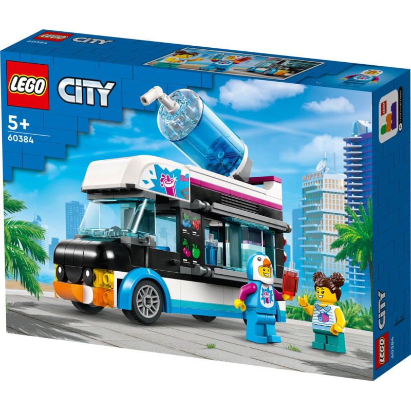 Lego 60384 Penguin Slushy Van