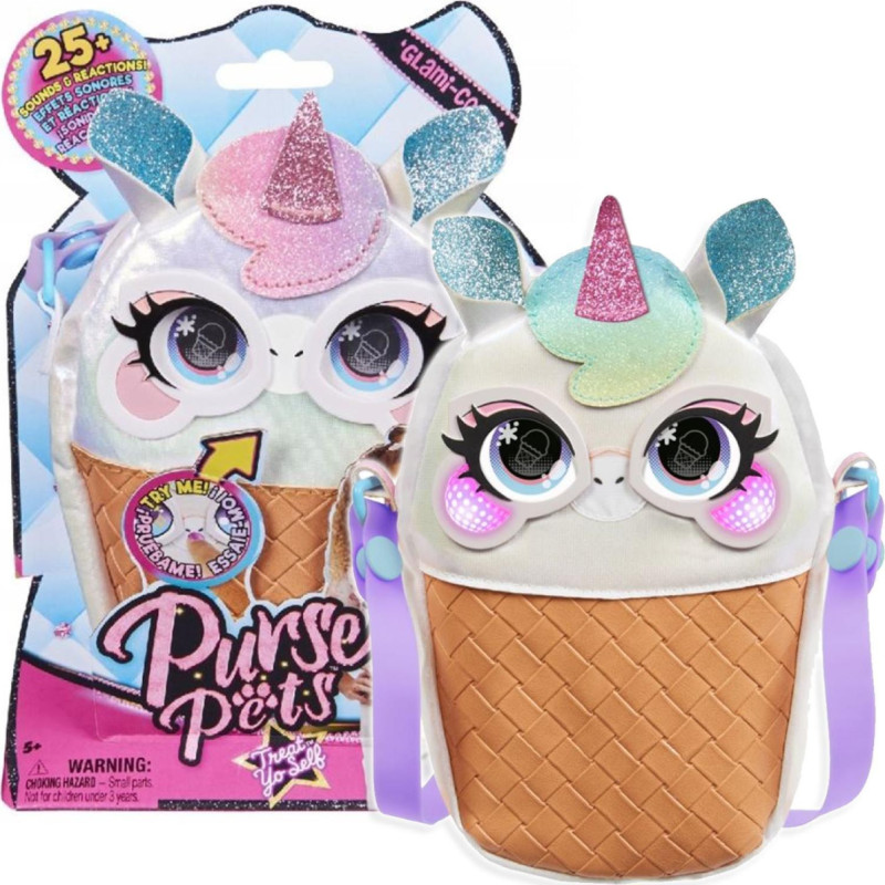 Spin Master Purse Pets Glamicorn Torebka Interaktywna Jednorożec 6065148