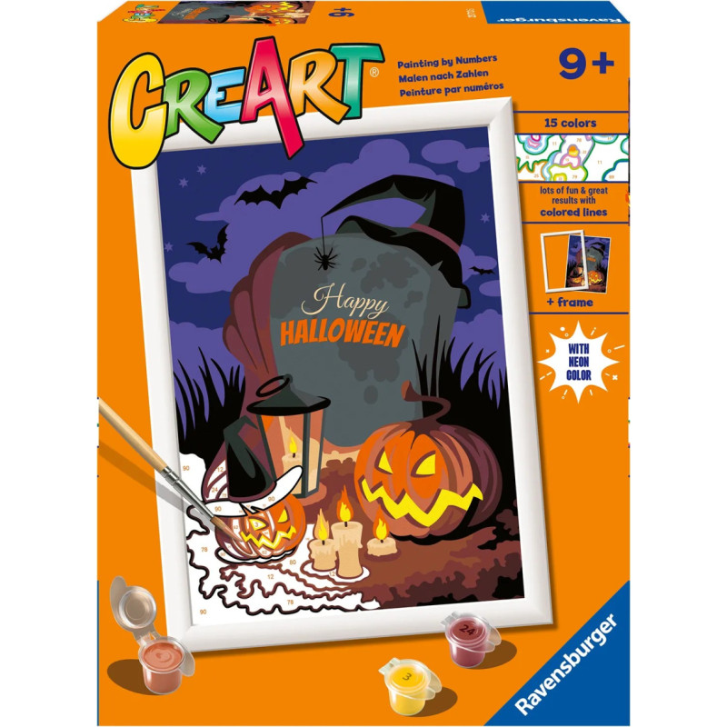 CreArt – kūrybinis rinkinys „Halloween Mood”, 23713 (instrukcijos: DE/FR/IT/EN/ES/PT)