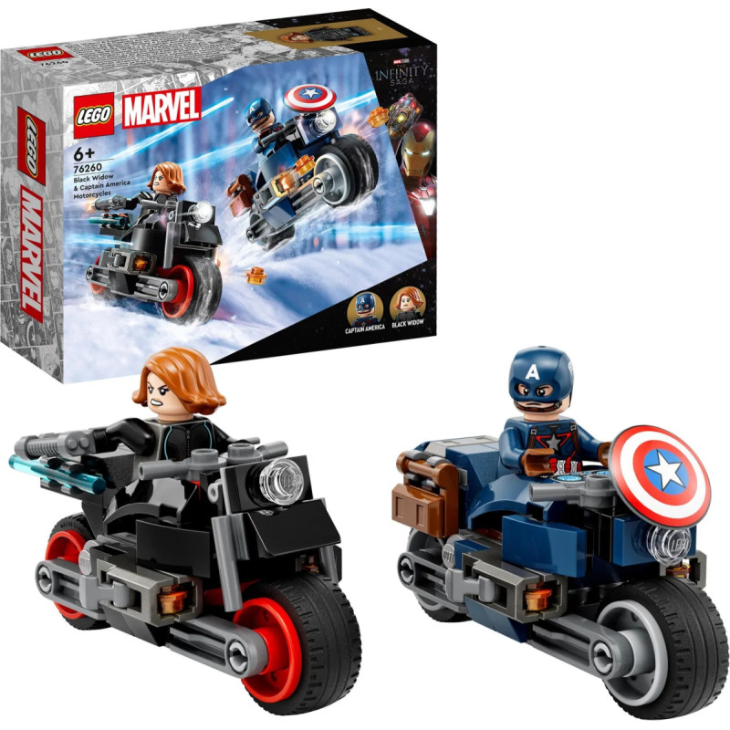 Lego 76260 Black Widow & Captain America Motorcycles