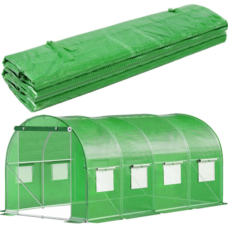 Springos Šiltnamio plėvelė Springos GT0003F 10 m2 (4x2,5x2 m)
