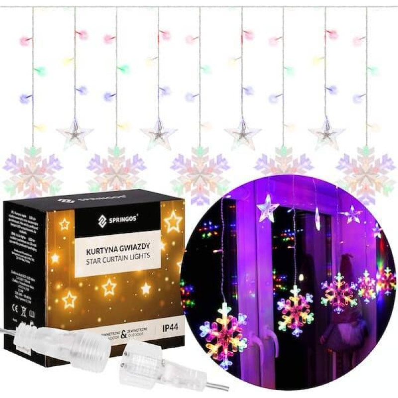 Springos Kalėdinės lemputės Springos CL4019 138vnt 2,7m