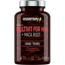 Trec Multivitamiin meestele TREC ESSENSEY MULTIVIT FOR HIM + MACA ROOT 90 kapslit