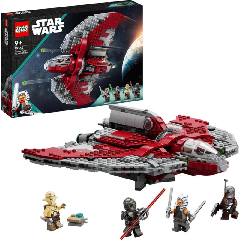 Lego Star Wars Prom kosmiczny Jedi T-6 Ahsoki Tano Klocki Zestaw 75362