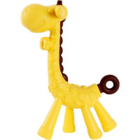 Bocioland silicone teether giraffe yellow brown BL805