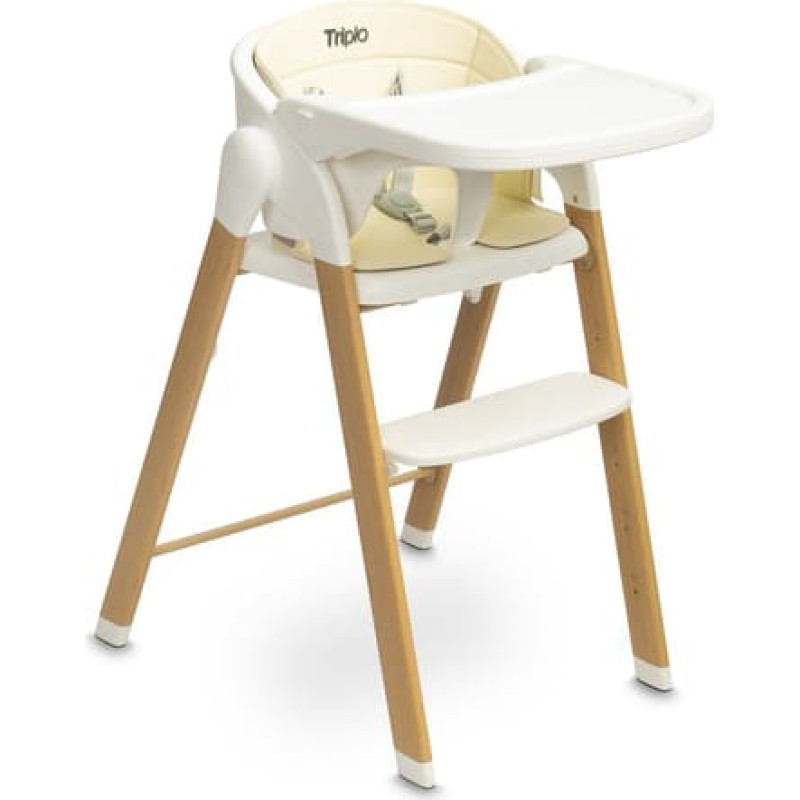 Caretero maitinimo kėdutė TRIPLO 3 in 1 BEIGE