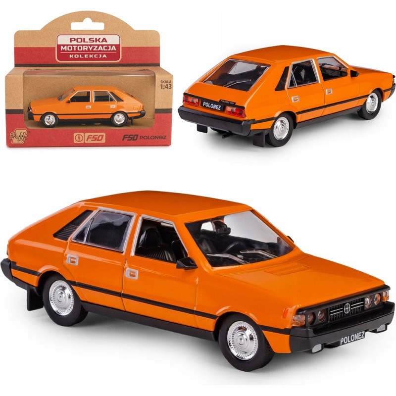 DAFFI automobilio modelis FSO POLONEZ 1:43 4 spalvos
