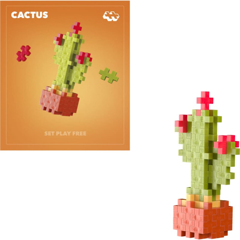 Plus Plus konstruktorius AUGALAI - kaktusas