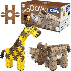 KLOCKI NANO CLICS 250 ELEM. WILDLIFE