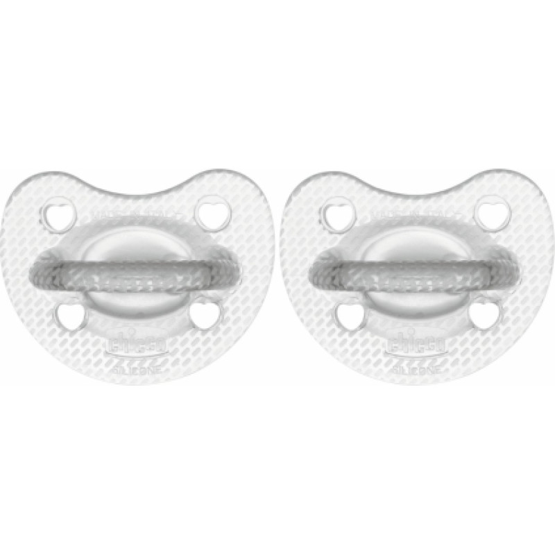 Chicco 00073088310000 Smoczek PF CRYSTAL 2-6 2szt