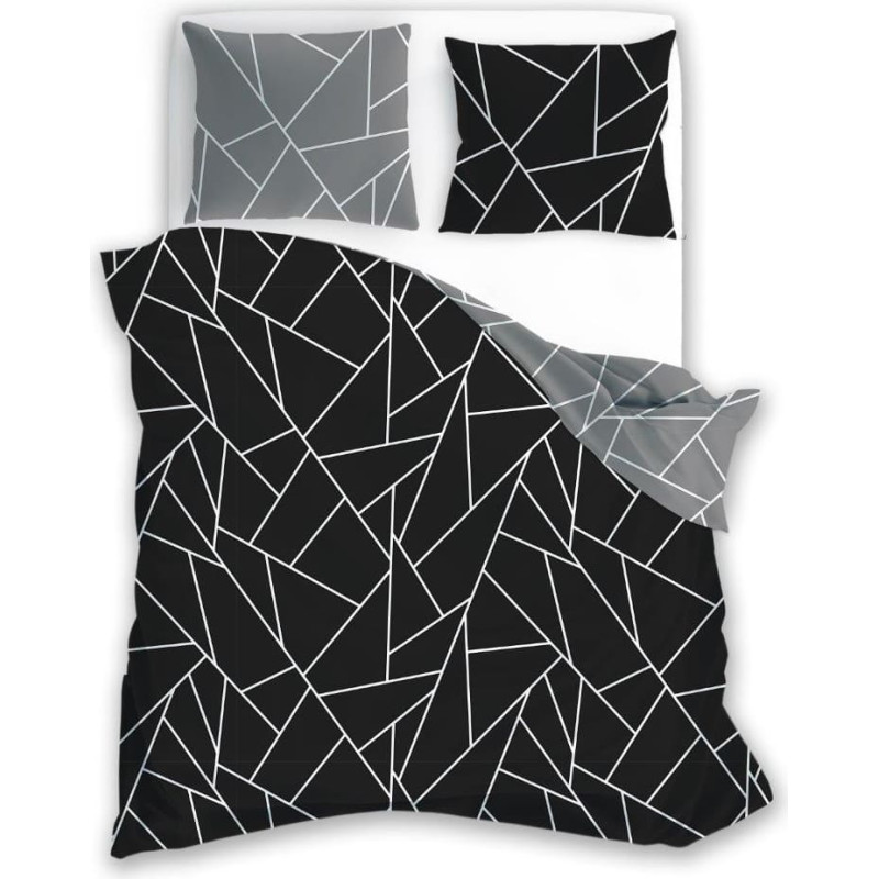 POŚCIEL KPL.220X200+2x70X80 MILAGRO VERDE 007 SATYNA BAW.