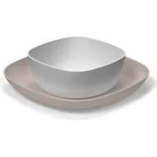 Chicco 178896 PLATE SET 2PCS GREY 12+