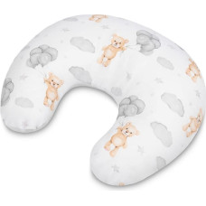 Sensillo MUSLIN FEEDING PILLOW TEDDY GREY