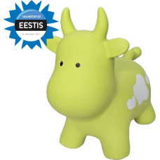 Gerardo's Toys Jumpy šokinėjantis žaislas – karvė, žalia