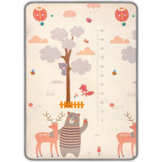 Milly Mally vaikiškas susukamas putplasčio kilimėlis Kinder Animals