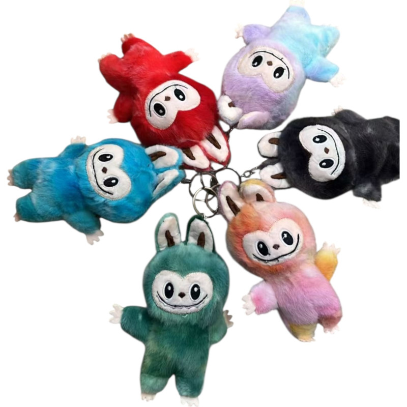 Pliušinis raktų pakabukas – Labubu