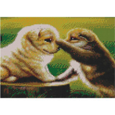 Other Daimond Mosaic - 48330 - DOGS - size 30x40 cm