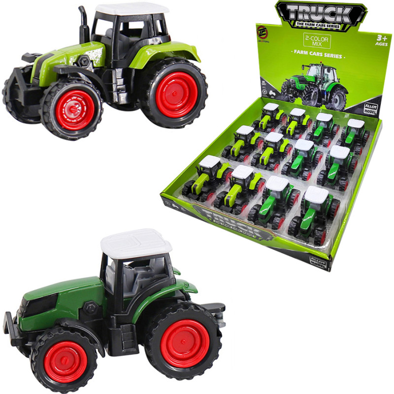 TRAKTOR METALOWY 2 KOLORY