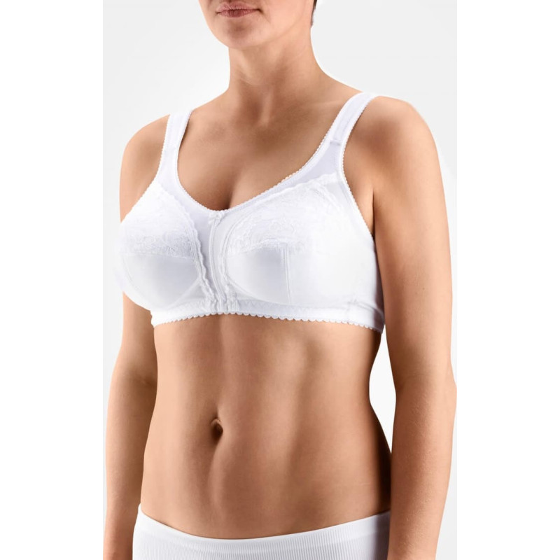 Tonus Elast 0407-02 Sofija Elastic medical-rehabilitation bra White N4 (DD90)