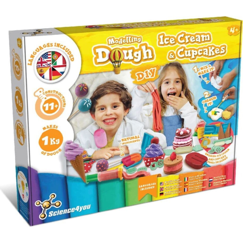 Science4You Pasidaryk pats - Modelinas - Ledai ir keksiukai