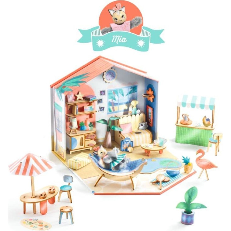 Djeco Pasidaryk pats - Miniatiūrinis namas - Mia