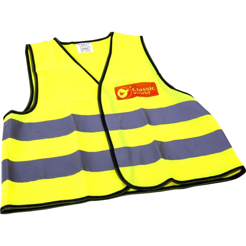 Classic World Edu atšvaitinė saugos liemenė – dviračiams / statyboms / universali