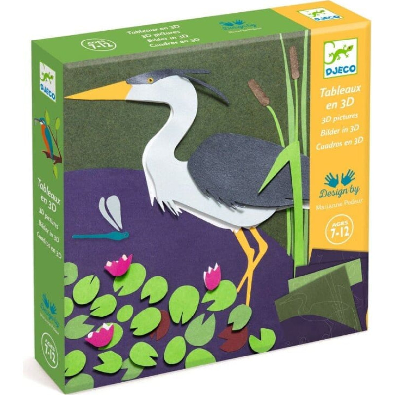 Djeco Popieriaus kūriniai &ndash; Prie vandens